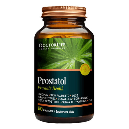 Prostatol 896mg Kapseln für die Gesundheit der Prostata,   Kraftvolle Formel mit 60 Kapseln, Unterstützung für ein gesundes und aktives Leben