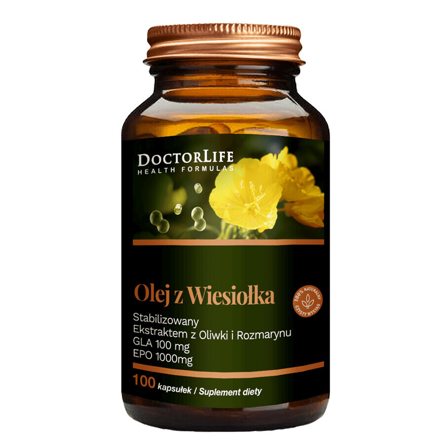 Doctor Life Evening Primrose Oil, 100 capsule