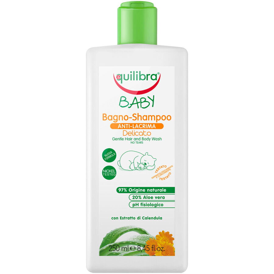 Shampoo per il corpo e capelli Equilibra Baby, 250 ml