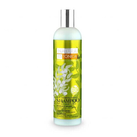 Natura Estonica Bio, șampon pentru creșterea părului, 400 ml