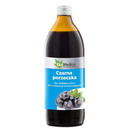 EkaMedica Zwarte Bes, sap, 500 ml