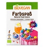 The Joy of Colours Bio-Farbstoff für Torten, 6 x 8g, Biovegan