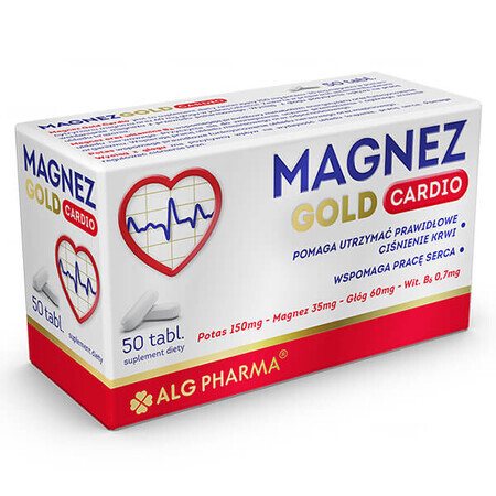 Magnez Gold Cardio 50 Tabletten