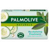 Palmolive Naturals, jabón en pastilla, té verde y pepino, 90 g