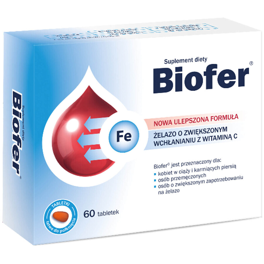 Biofer, 60 comprimate