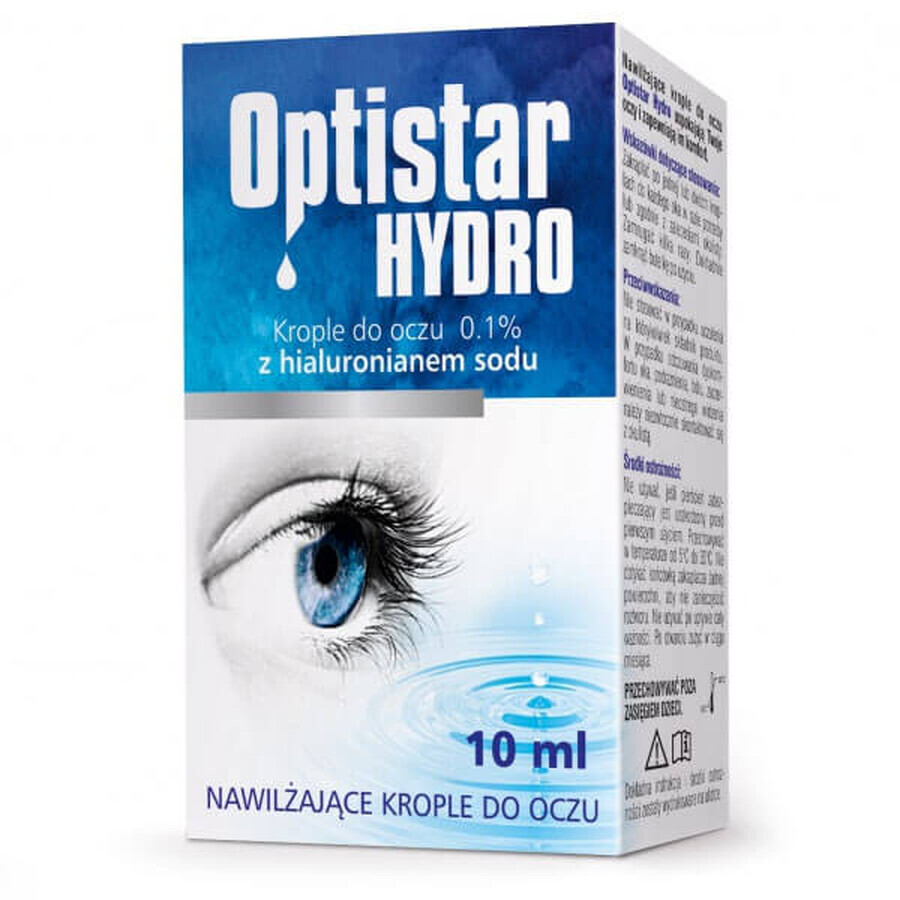 Optistar Hydro Augentropfen 0,1 %, 10 ml