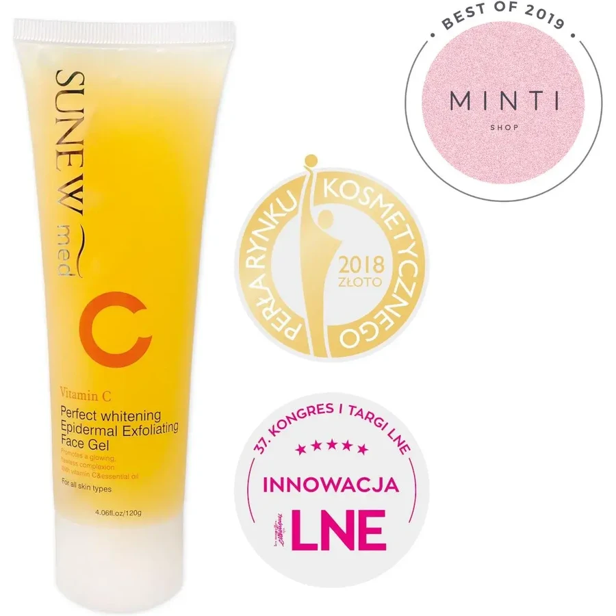 SunewMed+ Vitamin C, Gesichtsgel, das die Epidermis auflöst, 120 g