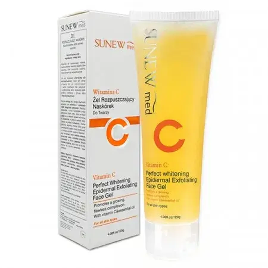 SunewMed+ Vitamin C, Gesichtsgel, das die Epidermis auflöst, 120 g