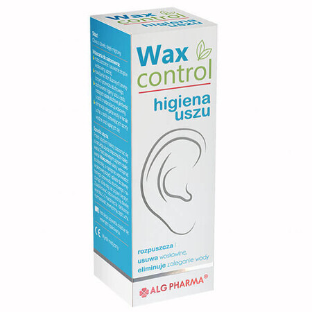 Waxcontrol, spray pentru igiena urechilor pentru copii peste 3 luni și adulți, 15 ml