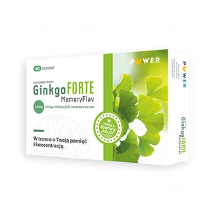 GingkoForte, 60 tabletek