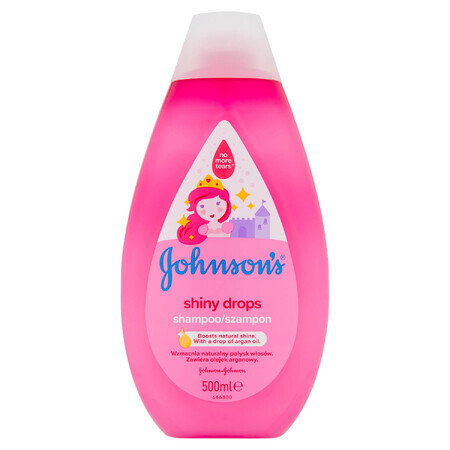 Johnsons's baby, Shiny drops, Baby Haarshampoo, 500 ml, Johnson & Johnson