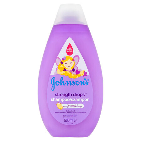 Johnsons's baby, Strenght drops, Șampon de păr pentru copii, 500 ml