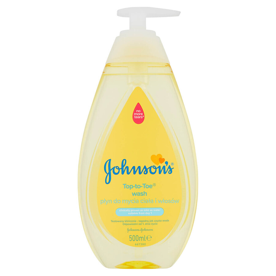 Johnson  amp; Johnson Top-to-Toe Körper- und Haarwaschmittel, 500ml