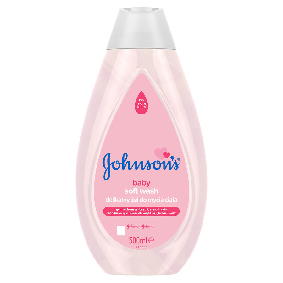 Johnson s Baby Sanftes Körperwaschgel für Kinder, 500ml