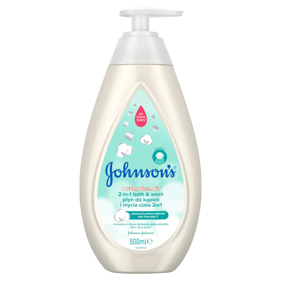 Johnson s Cotton Touch Bad- und Duschgel 2-in-1, 500ml