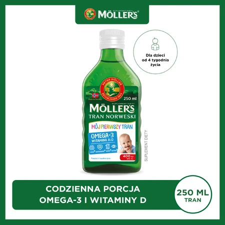Mi Primer Alimento Dietético Noruego de Moller, para más de 4 semanas, 250 ml