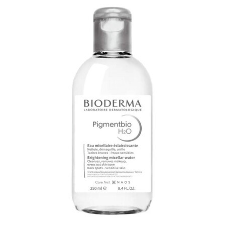 Bioderma Pigmentbio H2O, loțiune micelară iluminatoare, 250 ml