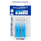 Elgydium Clinic Mono Compact, interdental brushes, 0.8 mm, blue, 4 pcs.