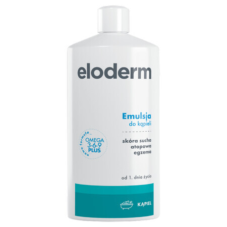 Eloderm, bath emulsion, from birth, 400 ml