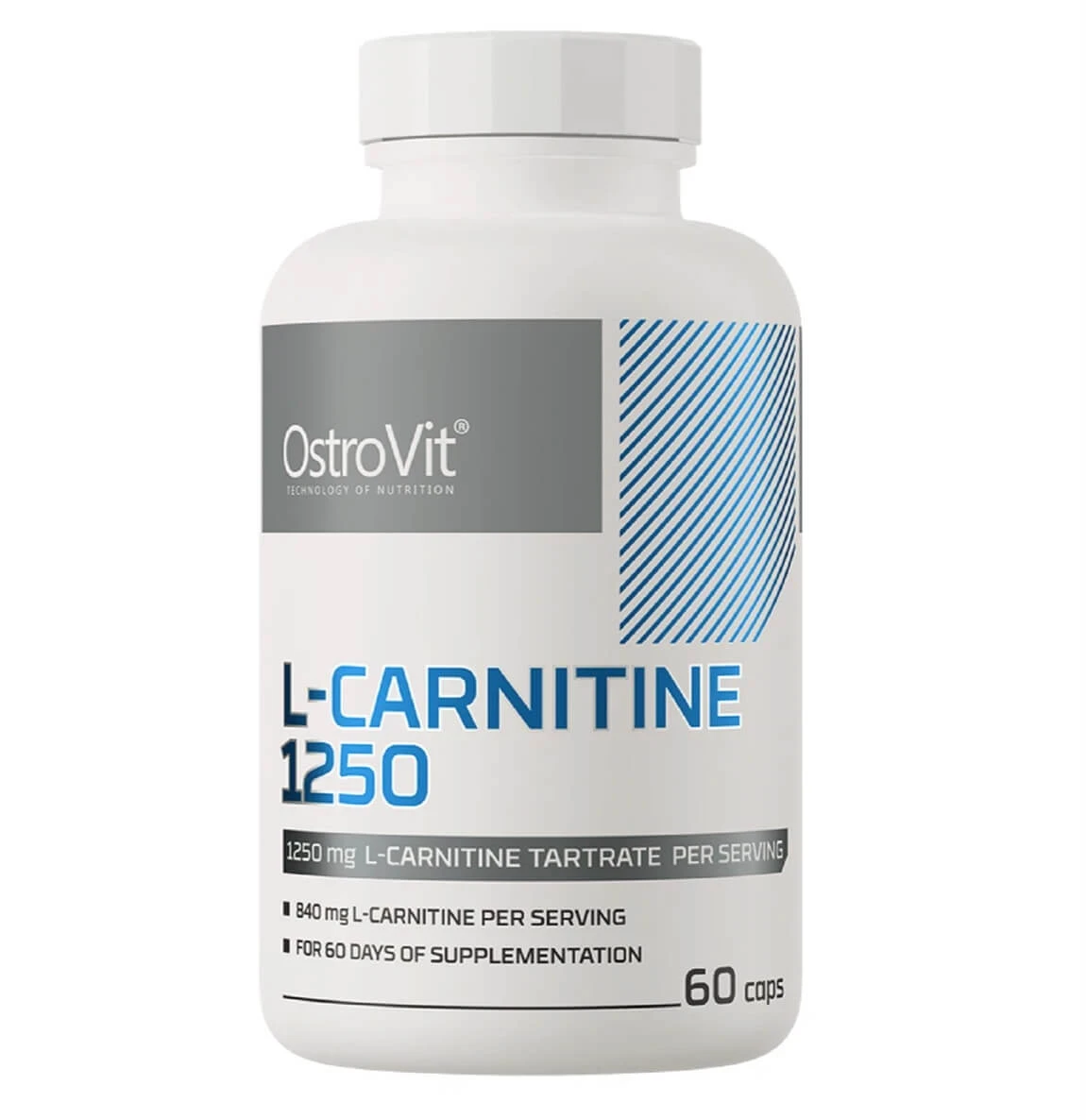 OstroVit, L-Carnitin Supreme 1250, 60 Kapseln