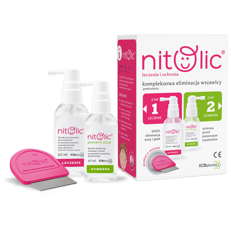 Pipi Nitolic Treatment and Protection Complete Lice Eradication Kit