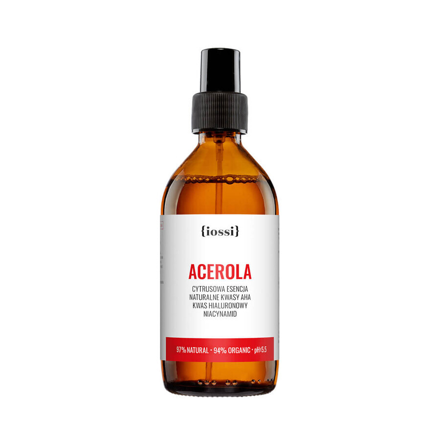 Acerola Zitronenessenz mit natürlichen AHA-Säuren - Hauterneuernde Gesichtsbehandlung, 200ml