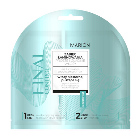 Marion, Laminating Treatment, Straight and Smooth Hair, 2 x 10 ml