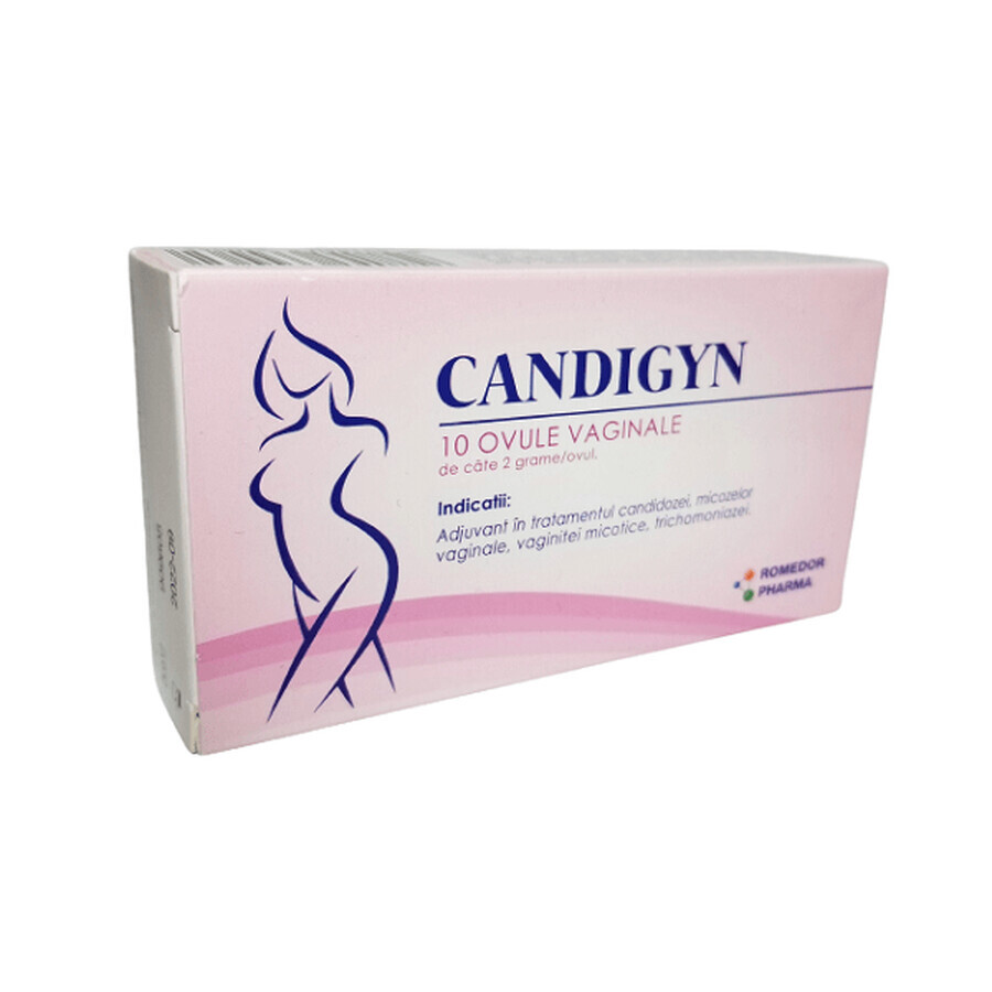 Candigyn, 10 ovule, Romedor Pharma