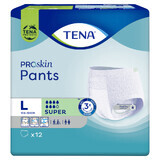 Tena Pants ProSkin Super, Taglia L, 12 Pezzi