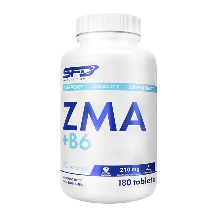 ZMA Plus, Integratore Alimentare per il Benessere Organico, 180 capsule