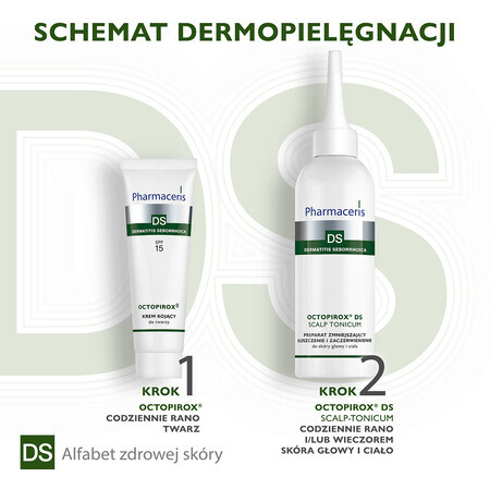 Pharmaceris DS Octopirox DS Scalp Tonicum, reducerea descuamării și a roșeaței, 100 ml