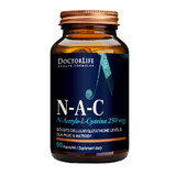 Doctor Life NAC, N-acetylcysteine 250 mg, 60 capsules