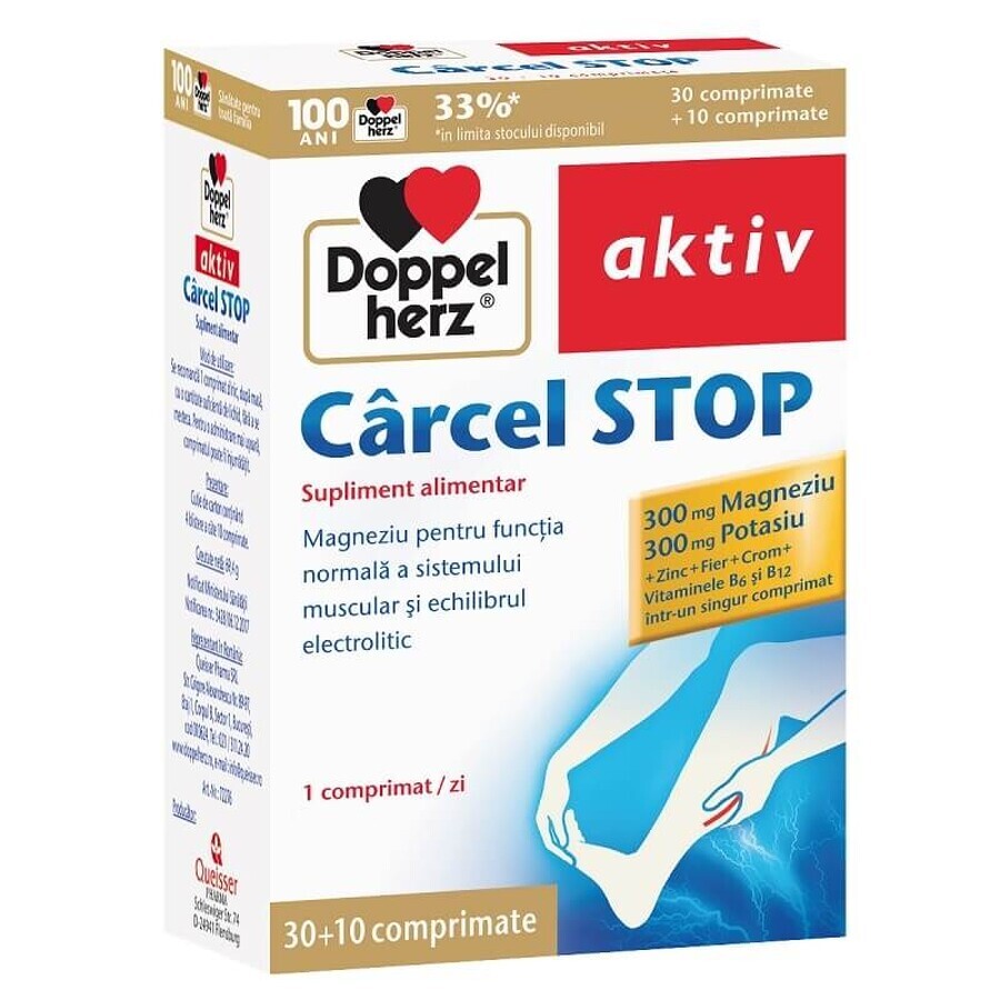 Carcel Stop, 30 + 10 Tabletten, Doppelherz