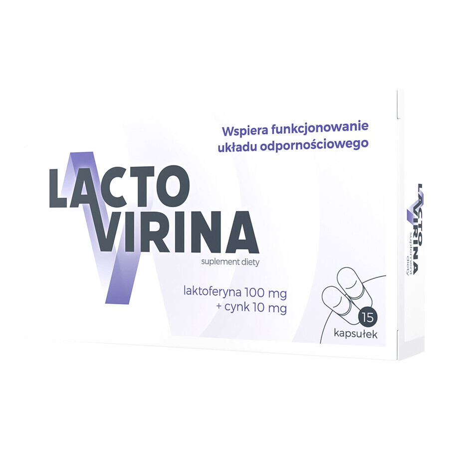 Lactovirine, 15 capsules