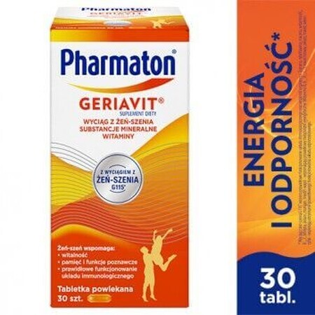 Pharmaton Geriavit, 30 Tabletten