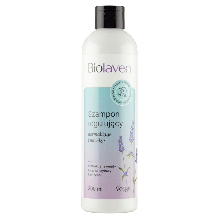 Biolaven, Regulierendes Haarshampoo, 300 ml
