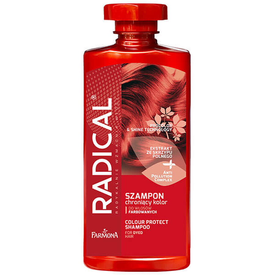 Radical, Shampoo protettivo del colore per capelli colorati, 400 ml