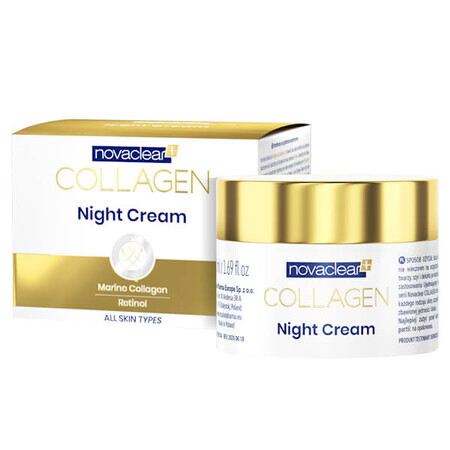 Neoclear Kollagen, Straffende Nachtcreme, 50 ml