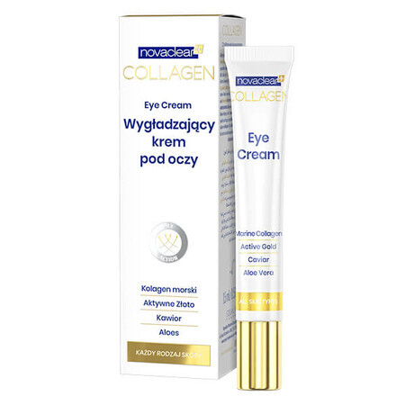 Novaclear Collagen, Glättende Augencreme, 15 ml