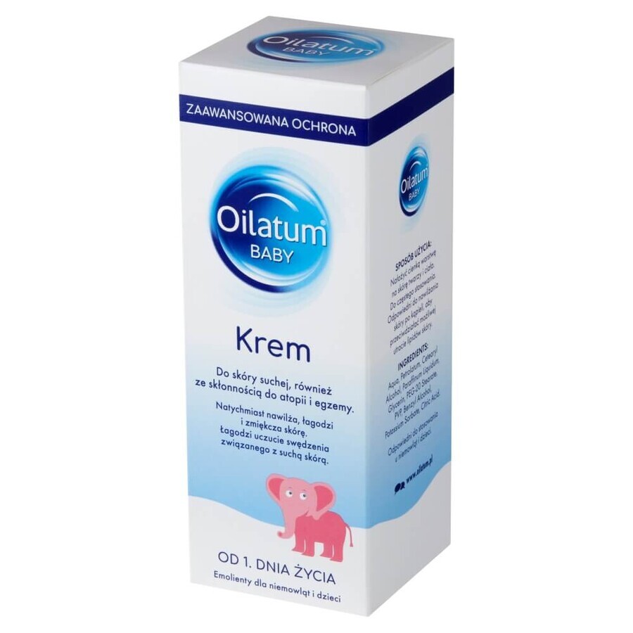 Oilatum Baby Advanced Protection, cremă din prima zi de viață, 150 g