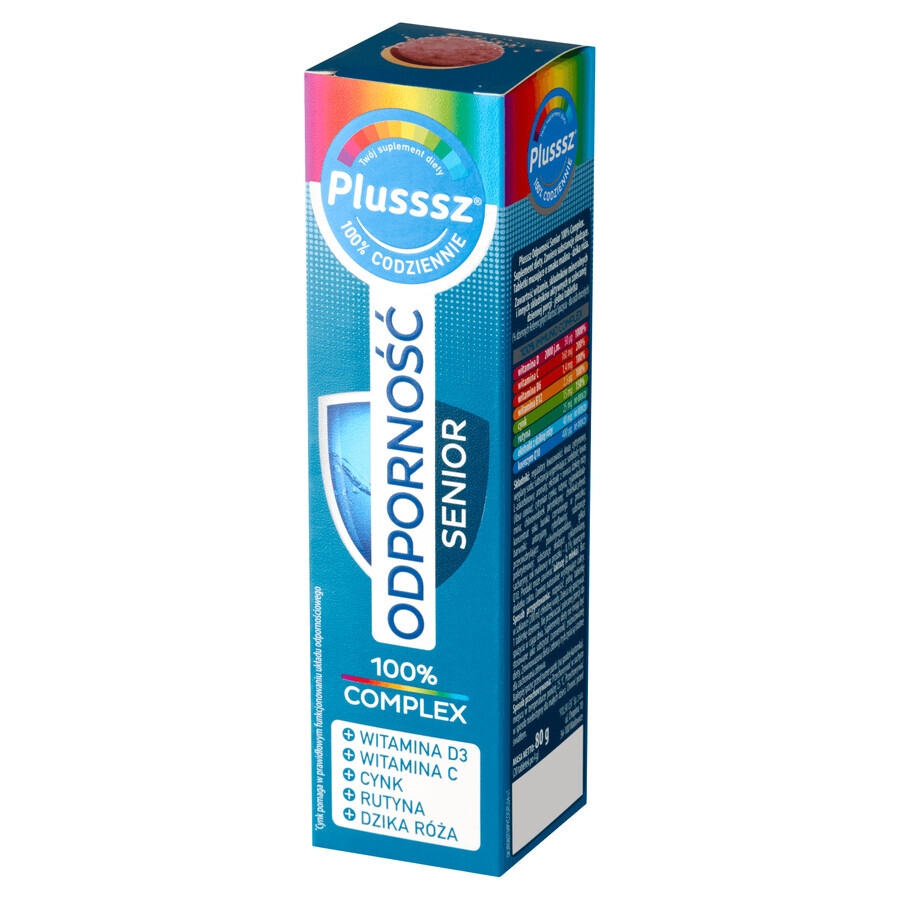 Plusssz Immun-Komplex Senior, 20 Brausetabletten