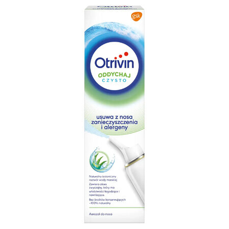 Otrivin Breathe Clean, spray nazal, 100 ml