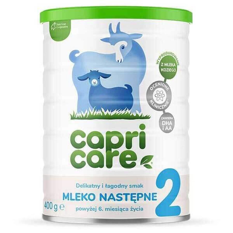 Capricare 2, Folgemilch mit Ziegenmilch, ab 6 Monaten, 400 g