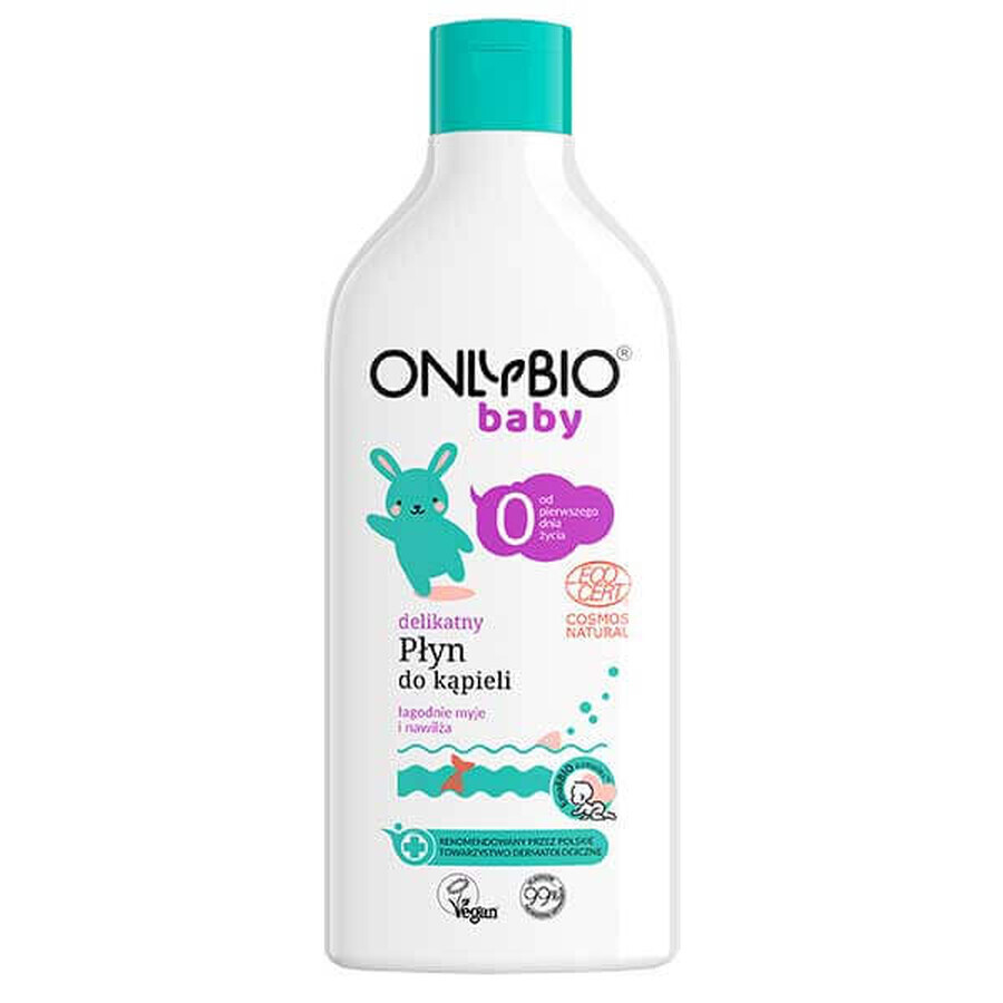 OnlyBio Baby, loțiune de baie delicată pentru bebeluși din prima zi, 500 ml