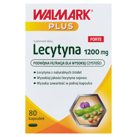 Lecithin Forte 1200 mg, 80 Kapseln