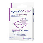 Heviran Comfort, patchs contre l'herpès, 15 pièces