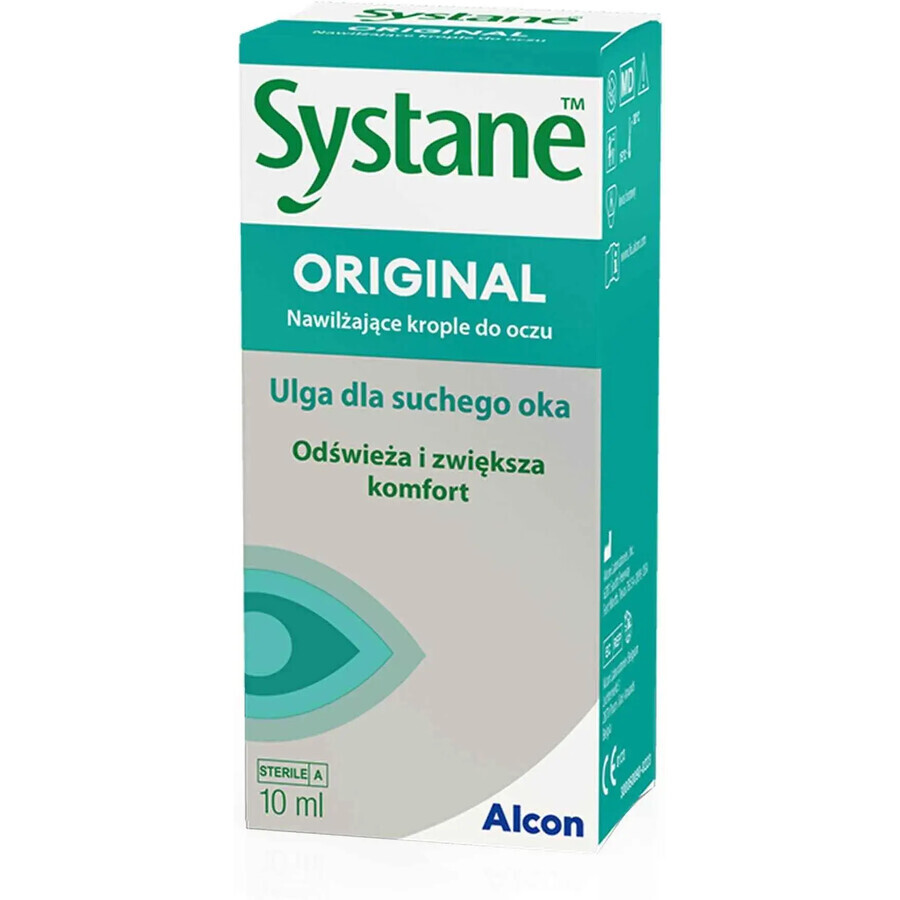 Systane Original, moisturizing eye drops, 10 ml