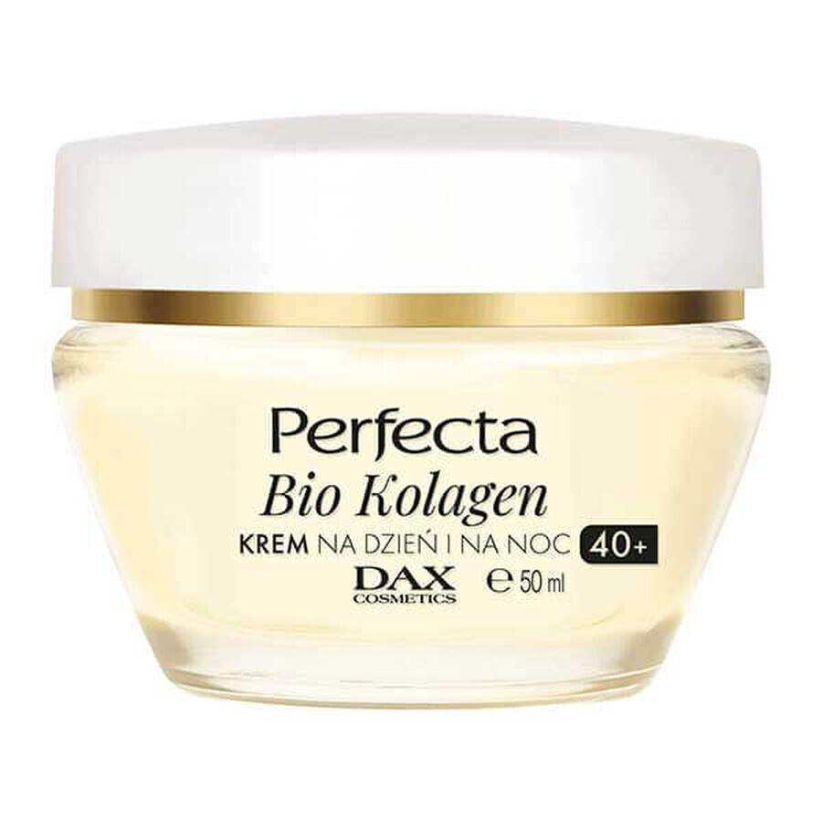 Perfecta Bio Collagen 40+, Cremă de zi și de noapte antirid, 50 ml