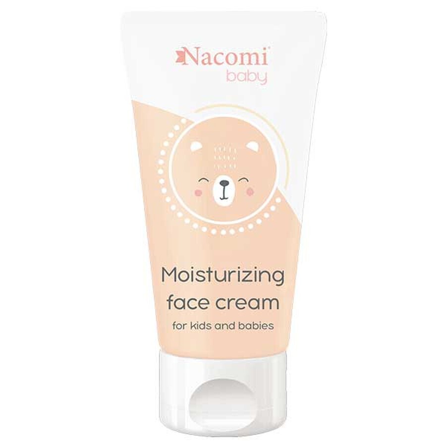 Nacomi Baby Gesichtscreme für Kinder und Säuglinge, Feuchtigkeitsspendend, 50ml
