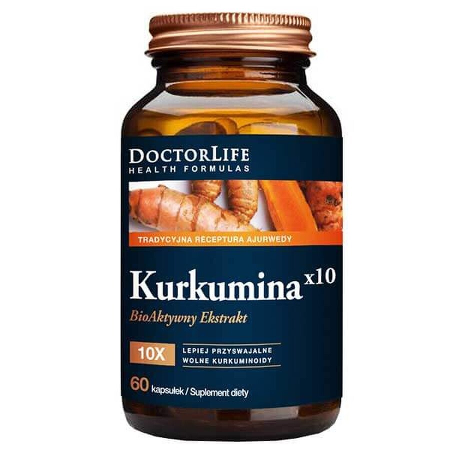 Doctor Life Kurkuminax10, 500 mg, 60 Kapseln